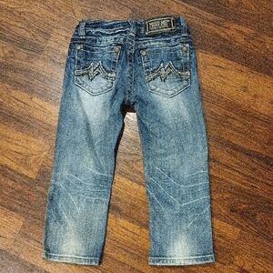 Girls Miss Me Blue Jeans